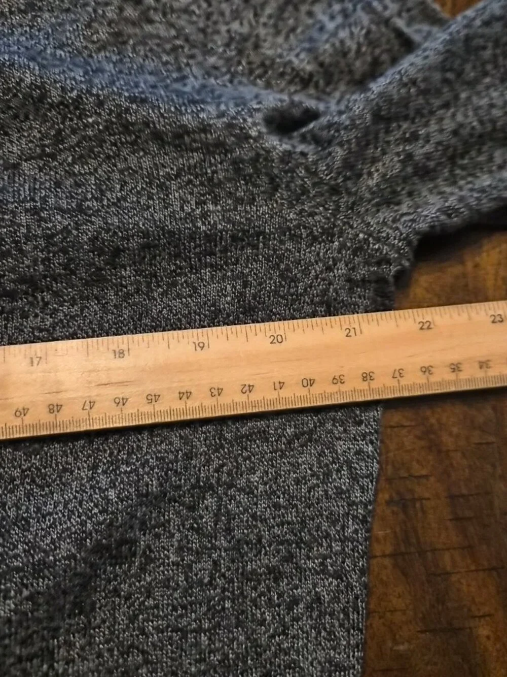 Banana Republic Premium Luxe Yarn Silk Cashmere V Neck Sweater Gray Men's L G515